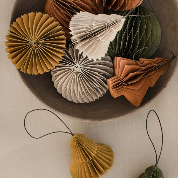 Paper Sphere Ornament 8.5cm