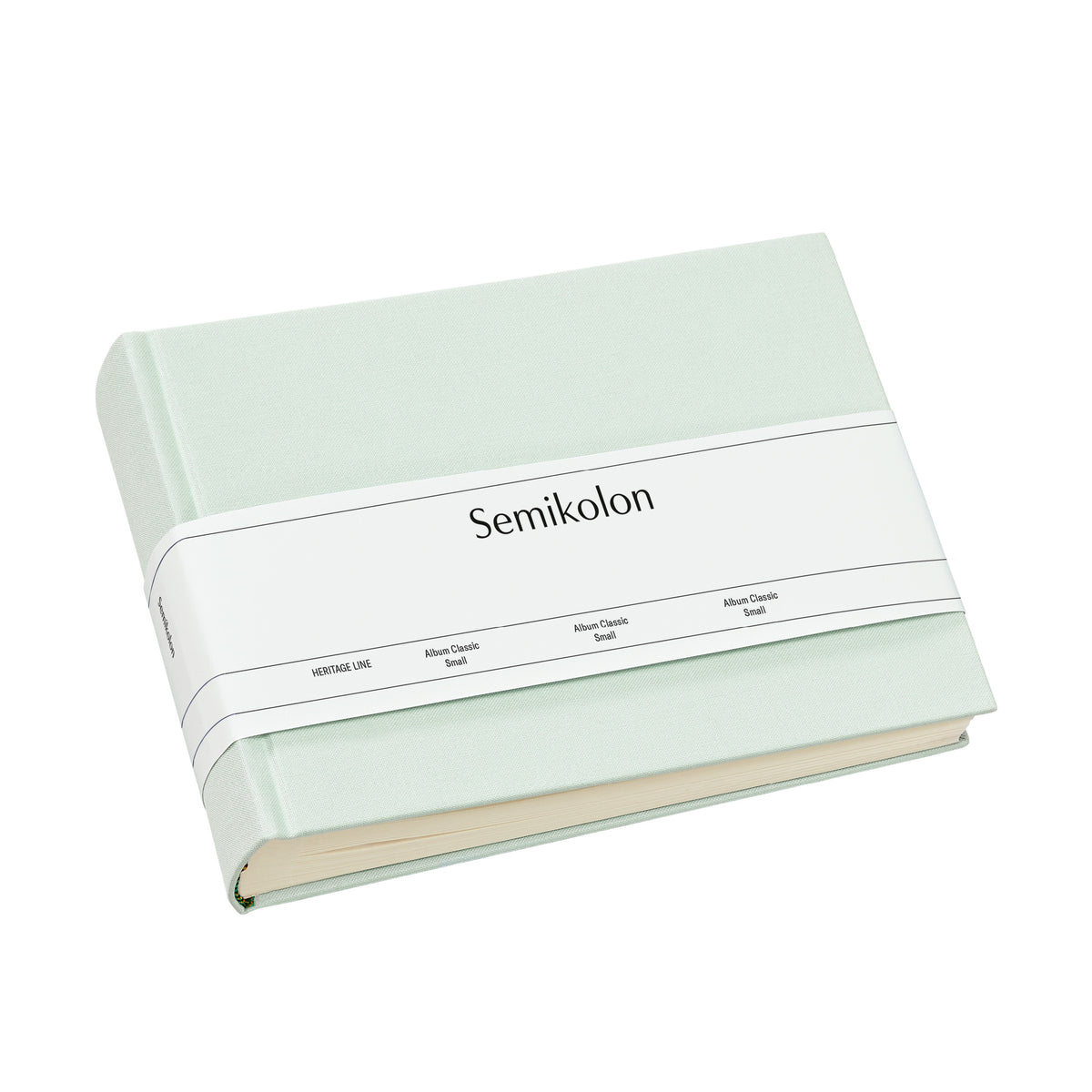 Album Fotografico Semikolon Classic Large – 24,5x30,5 Cm, 130 Pagine Color Crema In Carta FSC, Tela Lilla, Per 260 Foto 10x15, Con Fogli Di Protezione - 2