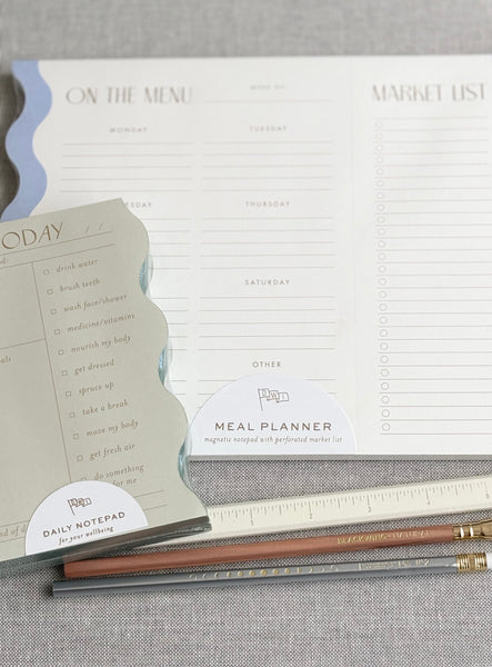 Wavy Daily SAGE Notepad