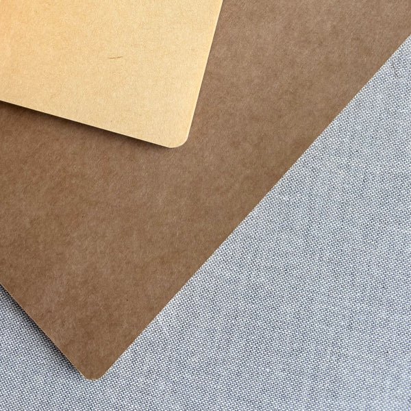 Blank Brown Kraft Journals