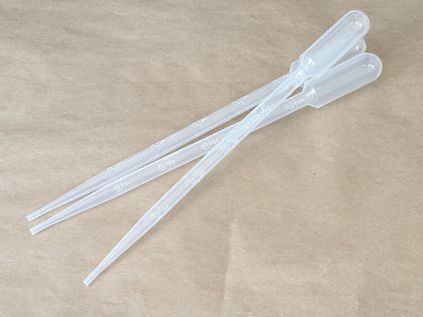 plastic pipettes