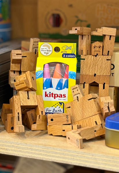 Kitpas Bath Crayons Rice Wax