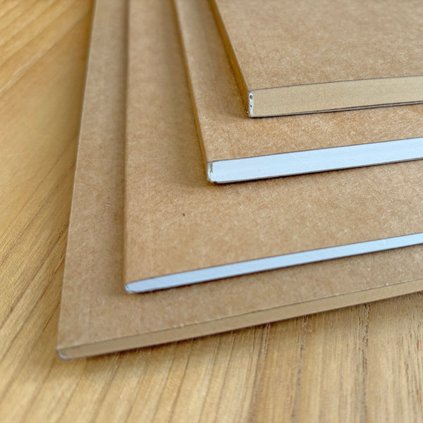 Blank Brown Kraft Journals