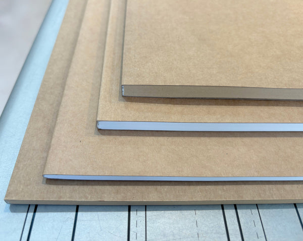 Blank Brown Kraft Journals