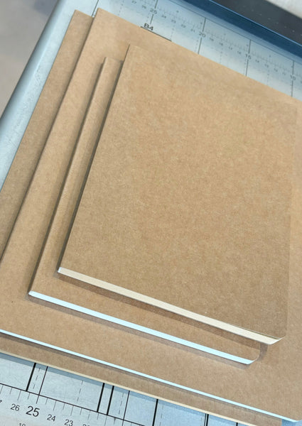 Blank Brown Kraft Journals