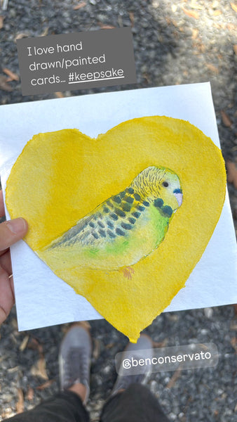 Recycled Khadi Cotton Rag Paper | HEART