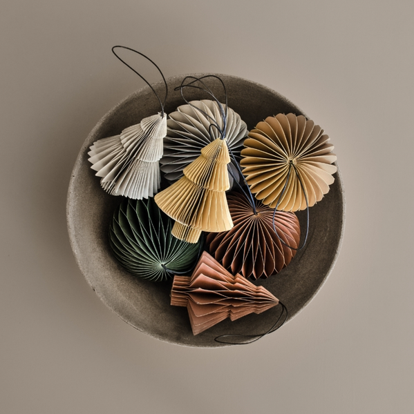 Paper Sphere Ornament 8.5cm