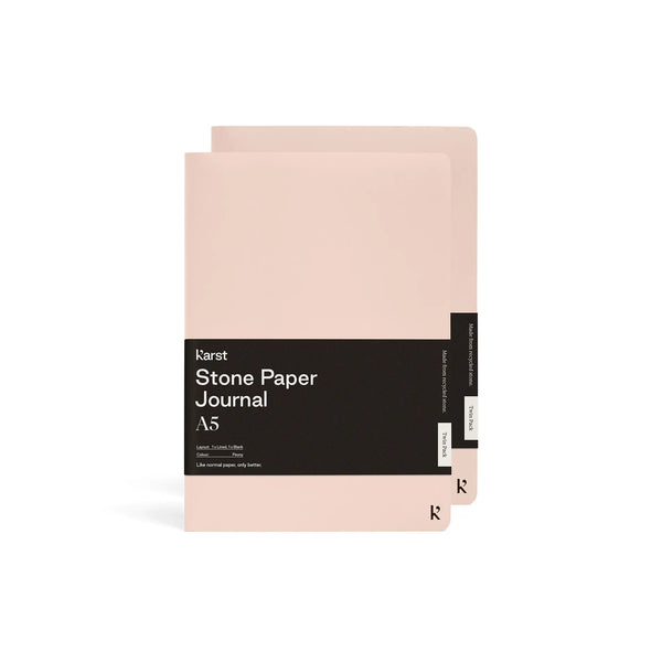 Karst Twin Pack Journal A5 / Plain + Ruled