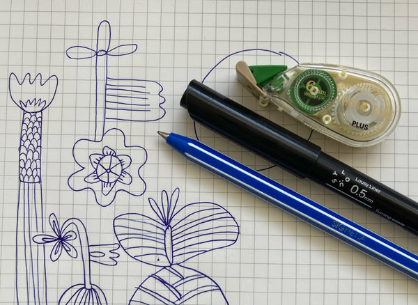 Cream Correction Tape