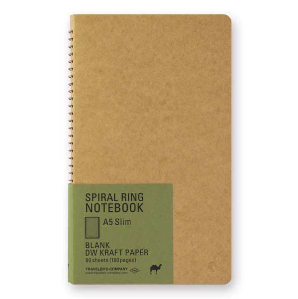 Travellers Company Spiral Ring Notebooks / A5 Slim