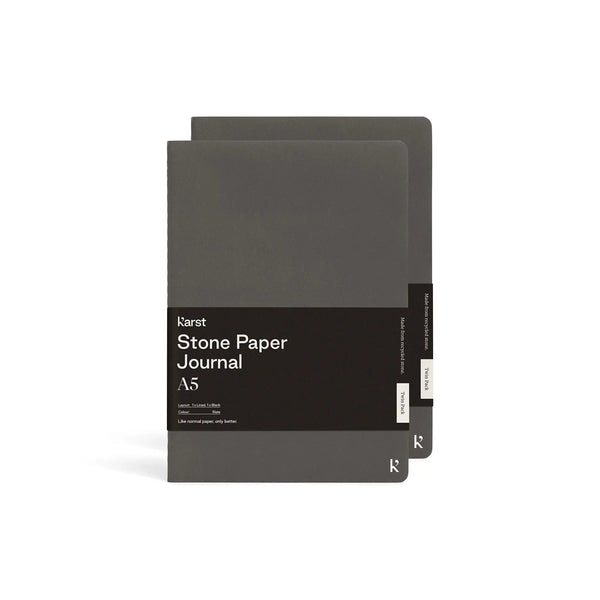 Karst Twin Pack Journal A5 / Plain + Ruled