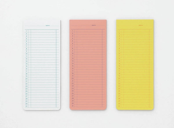 Penco Sticky Memo Pad: VERTICAL / HORIZONTAL