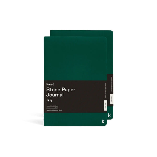 Karst Twin Pack Journal A5 / Plain + Ruled