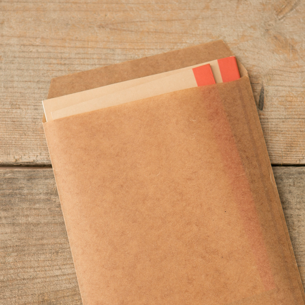 Flat (Waxed Paper) Bag Envelope: Sml / Med / Lrg