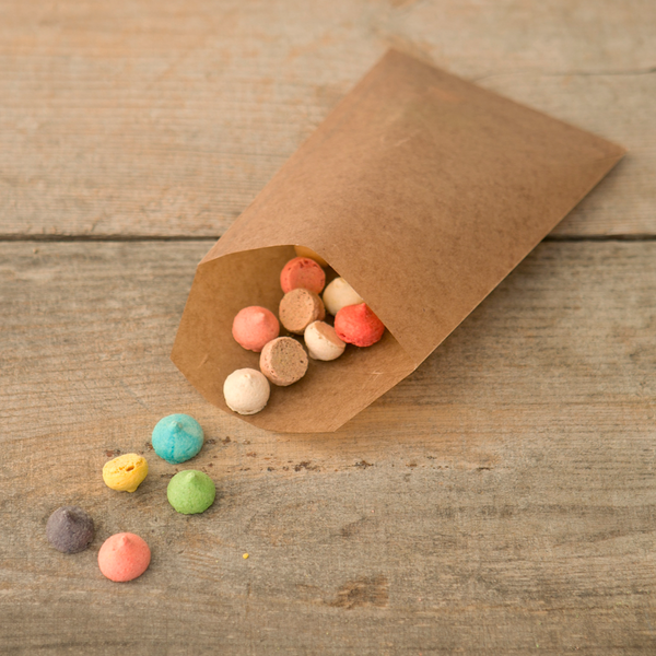 Flat (Waxed Paper) Bag Envelope: Sml / Med / Lrg