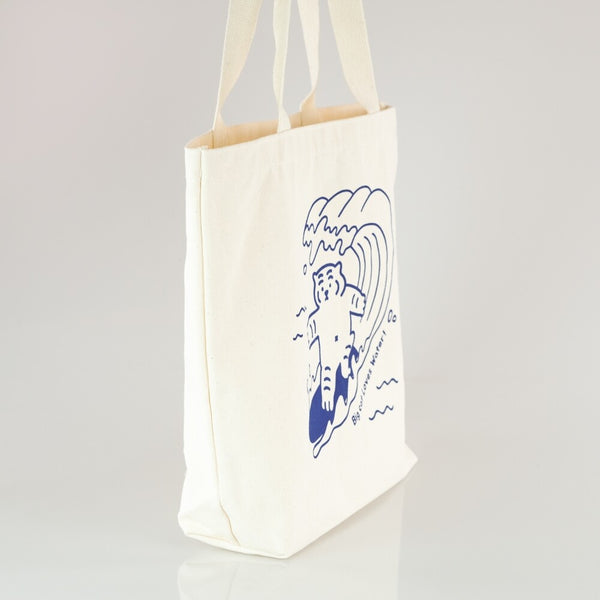 MUZIK TIGER Surfing tiger big cotton bag