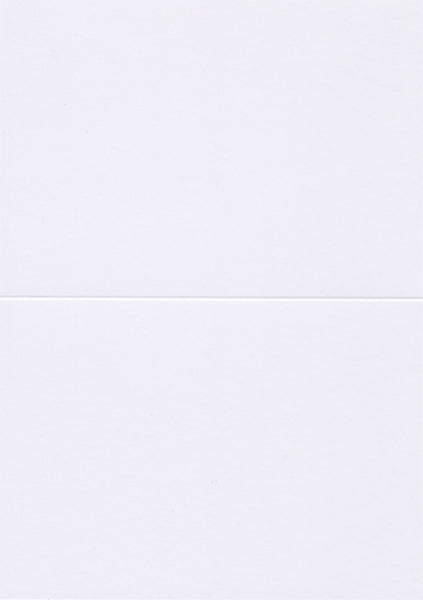 A6 Scored Cards Blank Bi-fold