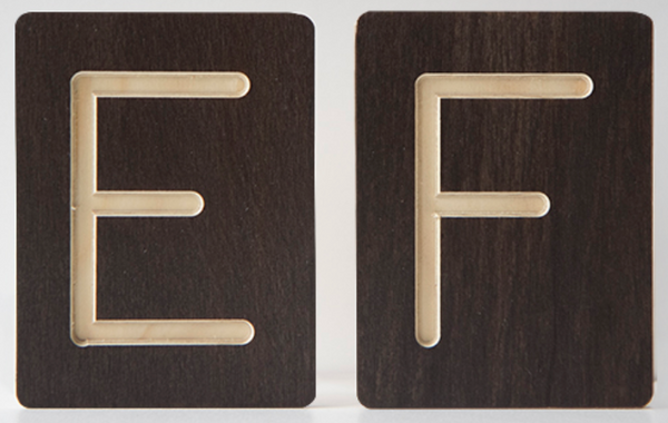Wooden Letters