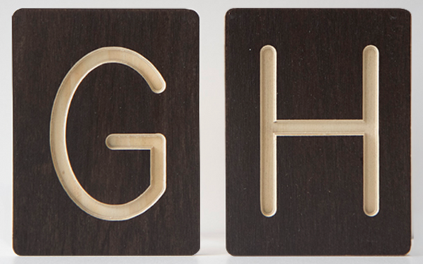 Wooden Letters