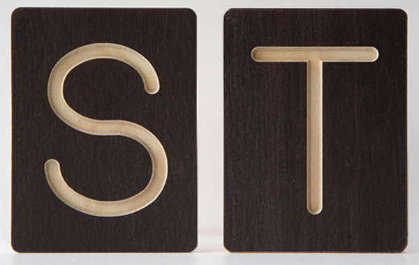 Wooden Letters