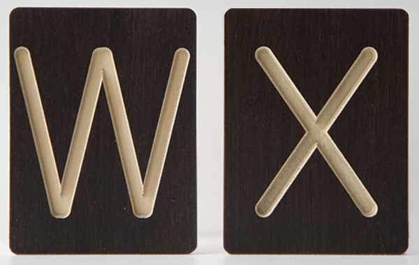 Wooden Letters