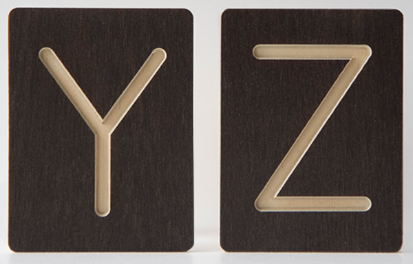 Wooden Letters