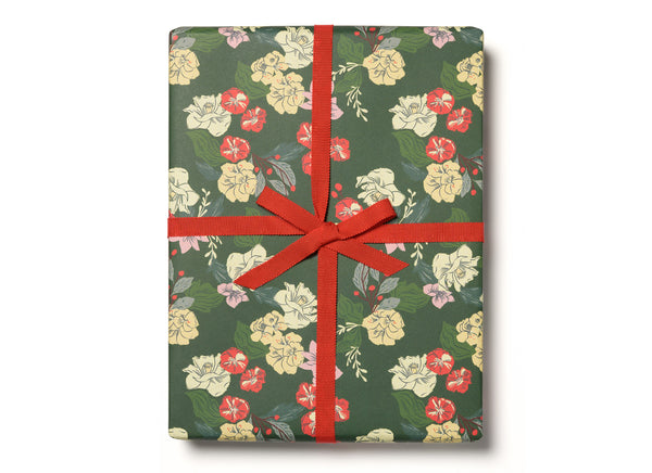 RED CAP Christmas Wrapping Paper Sheets