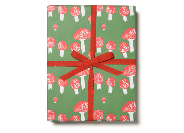 RED CAP Christmas Wrapping Paper Sheets