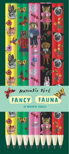 Natalie Lete Fancy Fauna 10 Graphite Pencils