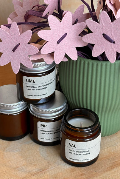 Posie Mini Amber 30g Candles