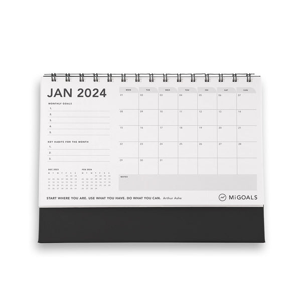 MiGoals 2024 Desk Calendar
