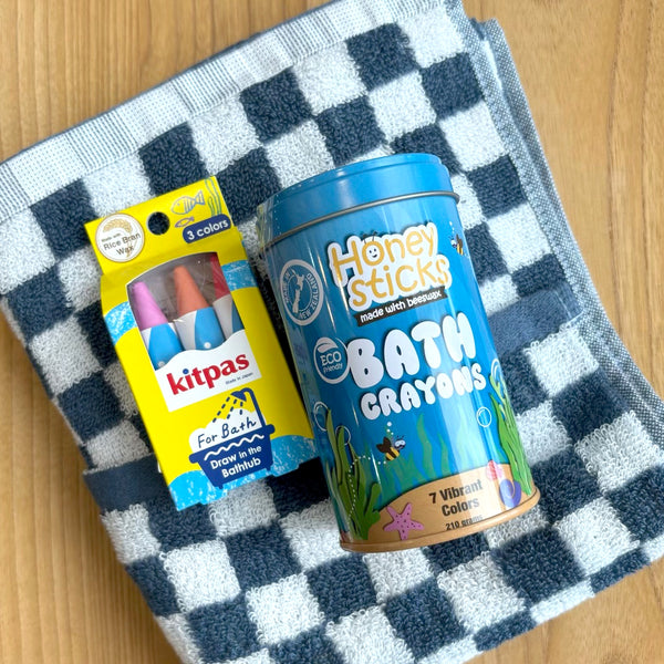 Kitpas Bath Crayons Rice Wax