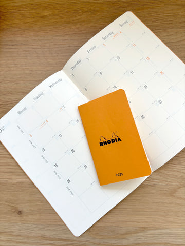 2025 Rhodia | Monthly Orange