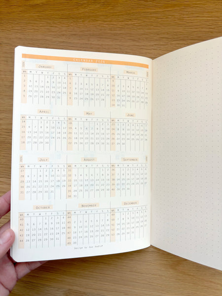 2025 Rhodia | Monthly Orange