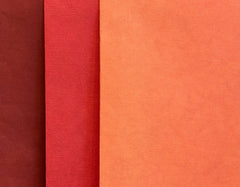 Mulberry (Saa) Papers | Orange, Red & Brown