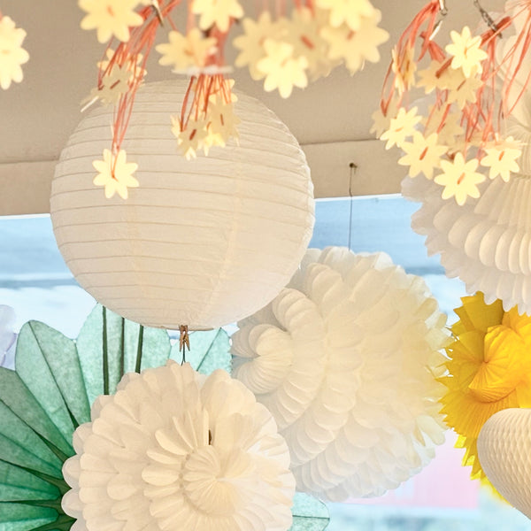 White Paper Lanterns