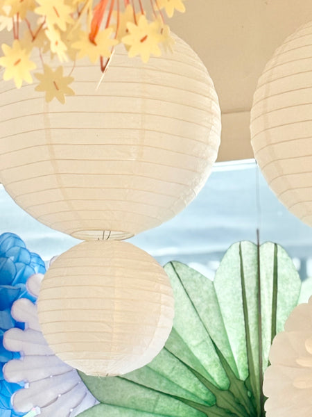 White Paper Lanterns