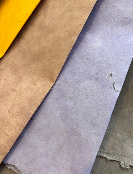 Lokta Wrap: Plain colours (SS26)