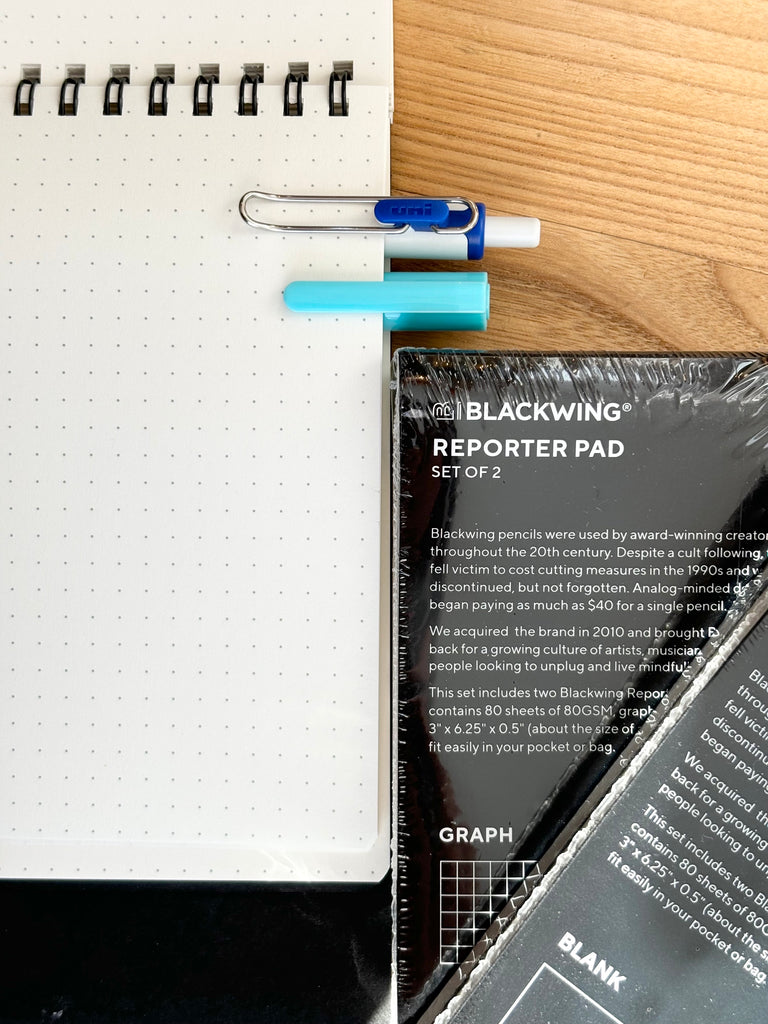 Blackwing Reporter Pads / SET OF 2 – Pulp Creative Paper
