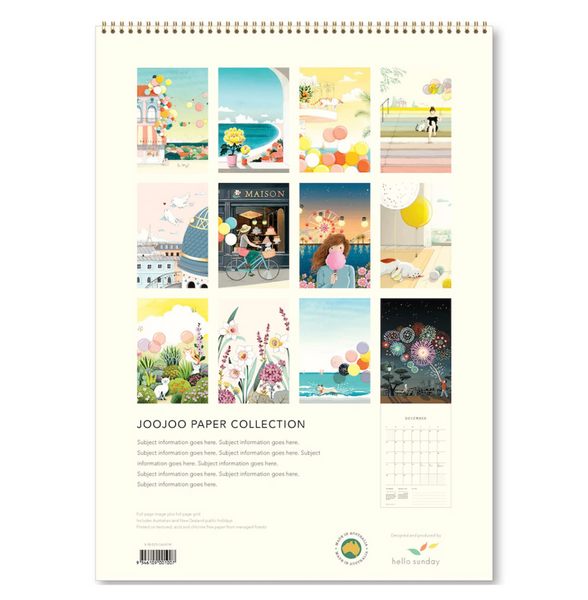 2025 JooJoo Paper Calendars