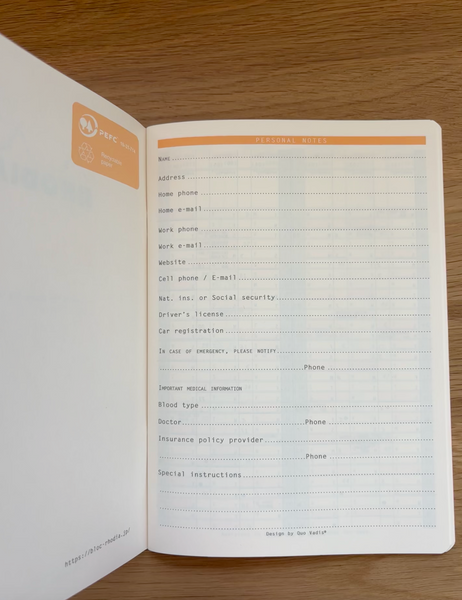 2025 Rhodia | Monthly Orange