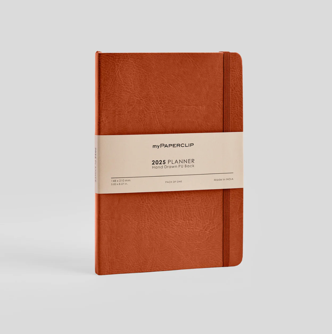 myPAPERCLIP 2026 / Vegan Leather A5 Weekly