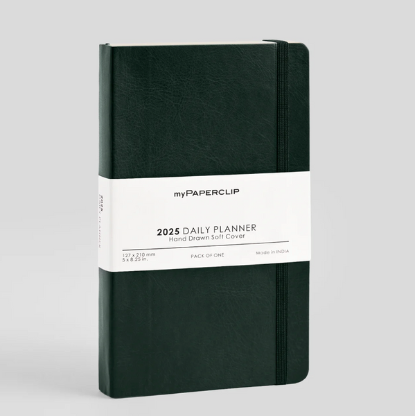 myPAPERCLIP 2026 / Vegan Leather A5 Weekly