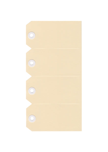 Paper Luggage Tags: Multicolour