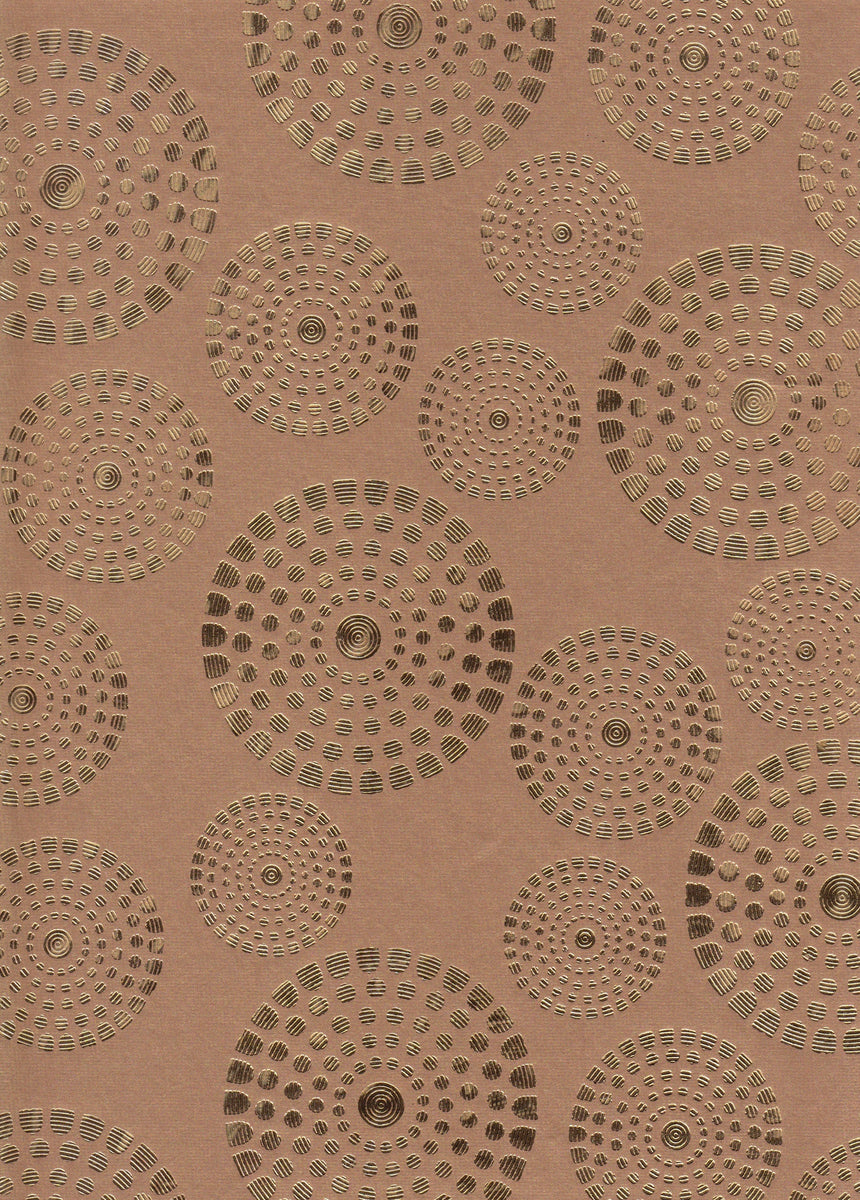 A4 Paper / No.42 Crop Circles Gold – Pulp Creative Paper