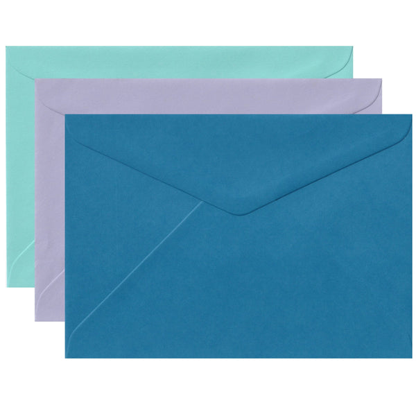 C5 envelopes | MARINE / CYAN / LILAC / NAVY
