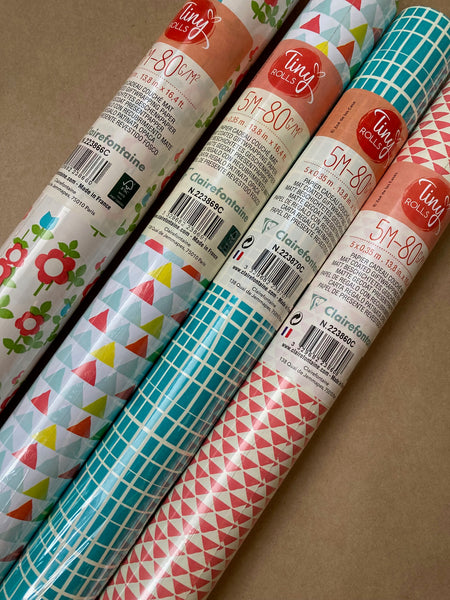 Clairefontaine 5m Roll Wrap | Colour Pattern