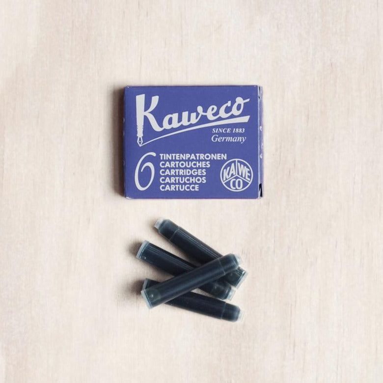 Kaweco Ink Refills: Pearl Black / Royal Blue / Midnight Blue
