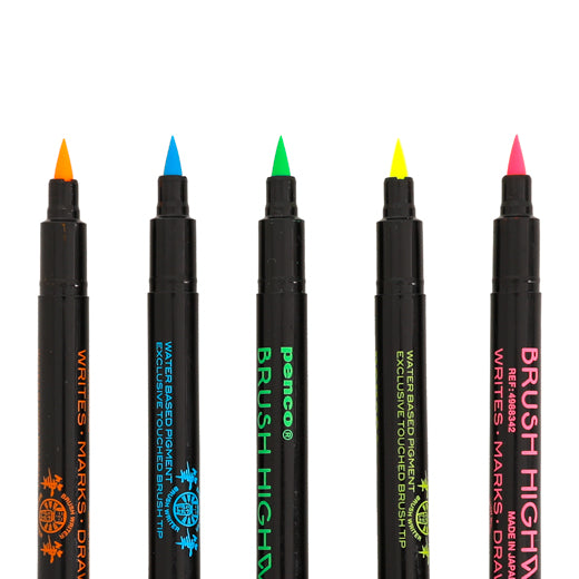 Penco Brush HighWriter Pens