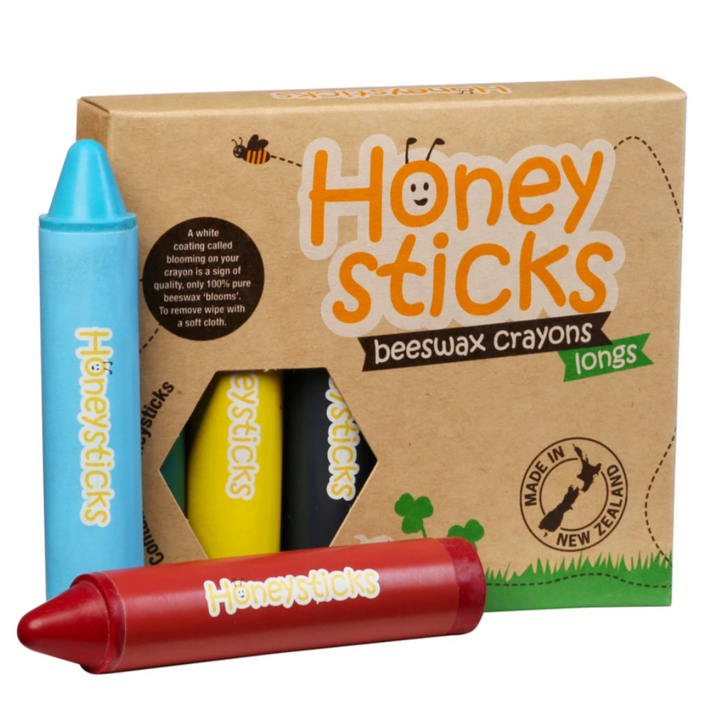 Honeysticks Beeswax Crayons - Triangles 10pk